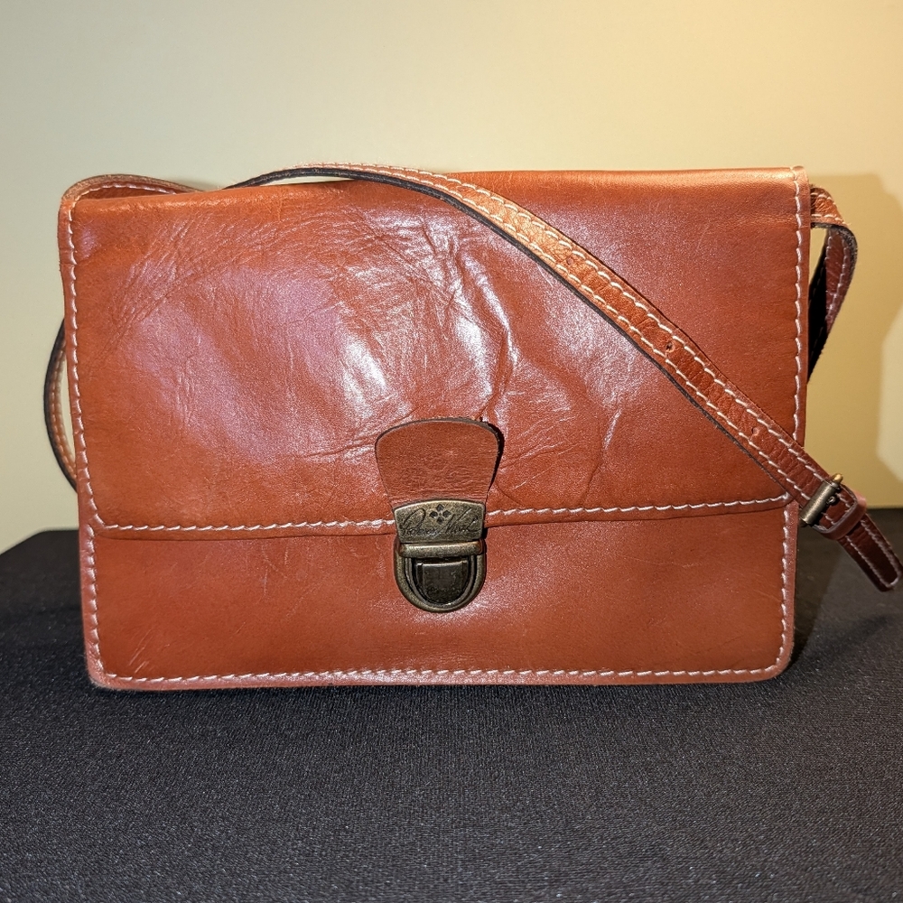 Patricia Nash Leather Crossbody Bag